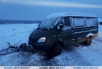В Мозырском районе автомобиль наехал на пешехода