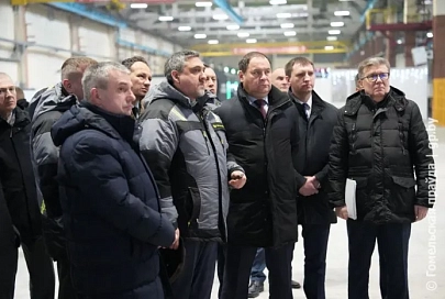 Модернизация и импортозамещение: переориентацию производства на гомельском ЗЛиНе изучил премьер-министр Беларуси