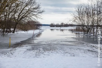 В МЧС рассказали о подтоплениях населенных пунктов и участка дороги в Гомельской области