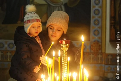 В гомельских храмах пройдут праздничные богослужения в ночь с 6 на 7 января