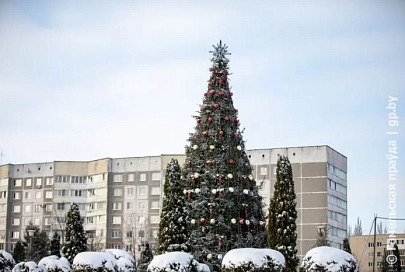Фоторепортаж. Мороз и солнце, снежный Мозырь