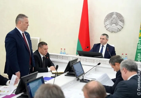 Экономика, строительство, ЖКХ, дороги и транспорт: продолжается защита планов работы районов Гомельской области на 2024 год