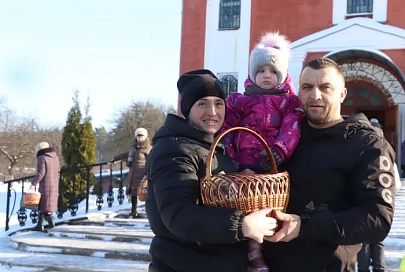 Октябричане отпраздновали один из главных церковных праздников - Крещение Господне