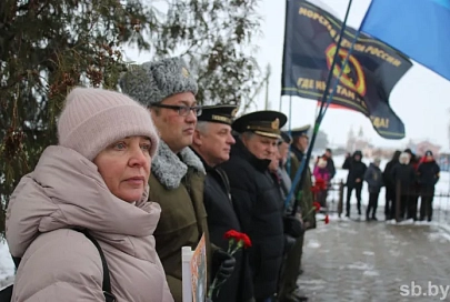 В агрогородке Дуброва Светлогорского района отметили 80-летие освобождения от немецко-фашистских захватчиков