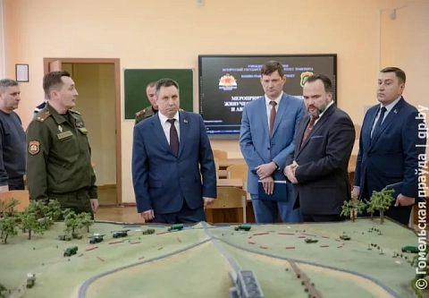 Белорусский государственный университет транспорта посетил помощник Президента – инспектор по Гомельской области Юрий Горлов
