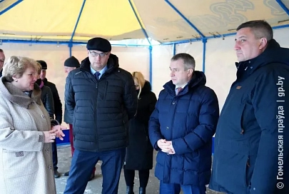 Не выбиваться из графика: Иван Крупко проинспектировал реконструкцию моста через Припять в Мозыре