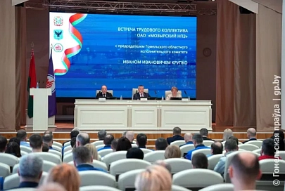 Рассмотрели вопросы строительства, промышленности и медицины. Рабочий день губернатора Ивана Крупко в Мозырском районе