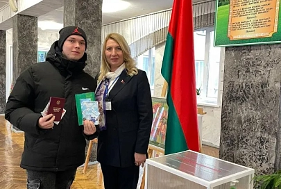 Приглашаем всех присоединиться к выбору нашего будущего: миротворцы области голосуют за процветающую Беларусь