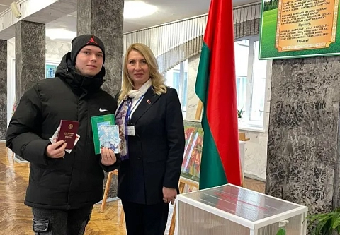 Приглашаем всех присоединиться к выбору нашего будущего: миротворцы области голосуют за процветающую Беларусь