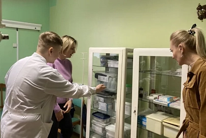 С горячей водой и в тепле. Профсоюз здравоохранения провел мониторинг сельских медучреждений Речицкого района