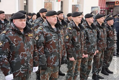 В Гомеле стражей порядка поздравили с Днем белорусской милиции