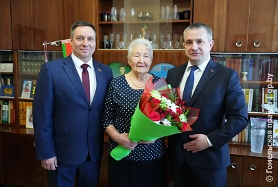 Остается оптимистом и патриотом страны: в День Конституции 98-летие отпраздновала участник Великой Отечественной войны Аэлита Самсонова