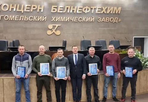 Мастер смены двойного суперфосфата Гомельского химического завода Руслан Кулицкий – лучший общественный инспектор области