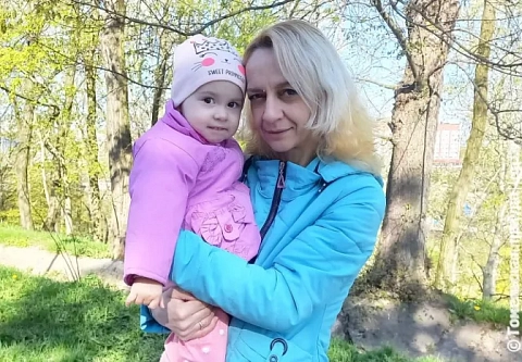 Сбор средств для маленькой мозырянки Лизы Теребовец, страдающей спинальной мышечной атрофией 2-го типа, закрыт
