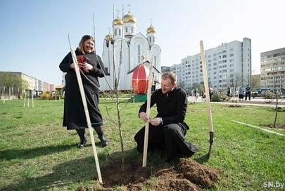 В Светлогорске заложена «Аллея памяти», которая станет напоминанием о заслугах митрополита Филарета