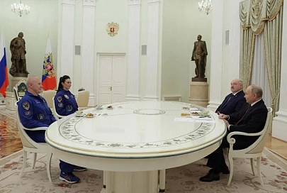 "Это и есть наше единство". Лукашенко и Путин встретились в Кремле с Василевской и Новицким