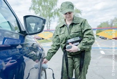 В Полесском радиационно-экологическом  заповеднике мы сравнили замеры радиации 