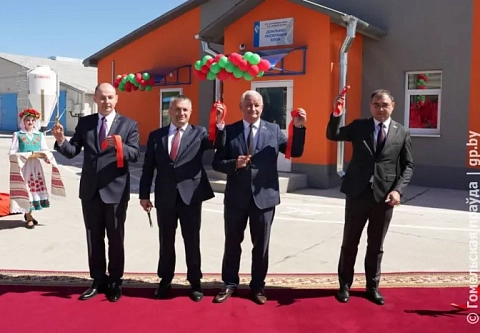 В Жлобинском районе открыли молочно-товарный комплекс