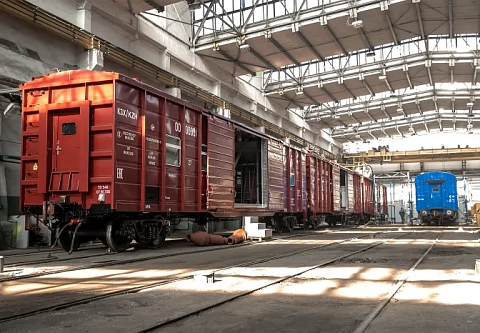 Гомельский вагоностроительный завод начал производить многофункциональный мобильный экипировочный комплекс