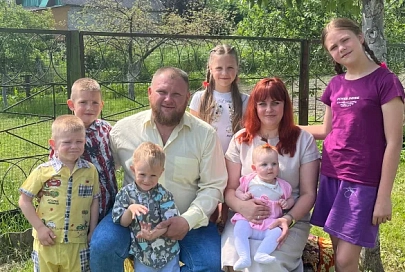 Многодетное счастье семьи Кудравец: на ОАО «Мозырский НПЗ» всячески поддерживают большие семьи