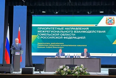 Поступательно развиваем Союзное государство: на полях Форума регионов гомельчане делятся опытом сотрудничества с Россией