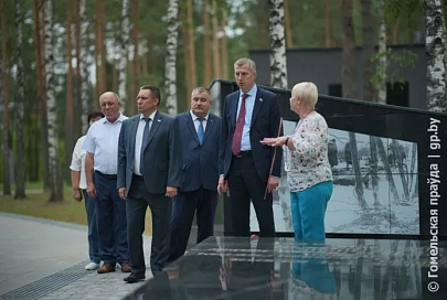 Глава Администрации Президента Беларуси Дмитрий Крутой посетил Гомельщину