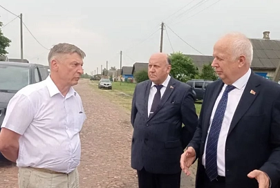 Речицкий район посетил заместитель Премьер-министра Республики Беларусь Анатолий Сивак