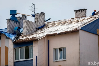 В Беларуси восстановили почти 5,5 тыс. кровель жилых домов, пострадавших от стихии