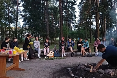 В Жлобинском районе проходит областной профильный экологический лагерь «Исследователь»