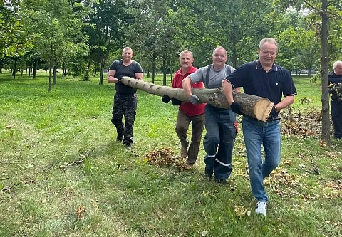 Профсоюзы Гомельщины оказали материальную помощь на общую сумму свыше 45 тысяч рублей людям, пострадавшим от урагана