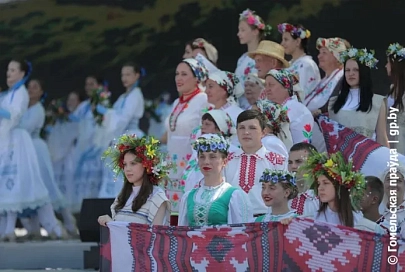 Колесо жизни. Церемония торжественного открытия международного фестиваля "Зов Полесья"