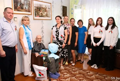Светлогорцу Борису Маскевичу исполнилось 104 года