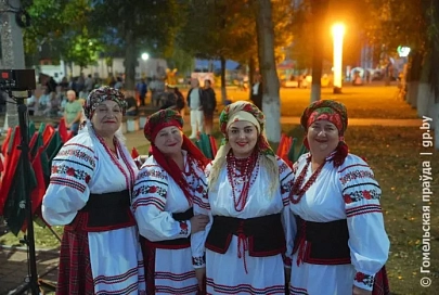 В Ельске отметили 100-летие района и День народного единства 