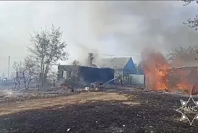 В Мозырском районе сгорели три дачи
