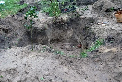 Умерли от невыносимых условий содержания в гетто: в Жлобинском районе при раскопках ранее неизвестного места захоронения обнаружены останки не менее 23 человек