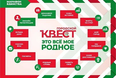 Присоединяйтесь к городскому квесту «Это все мое, родное!»
