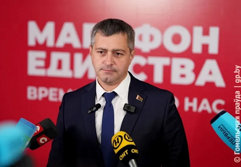 Председатель Жлобинского райисполкома Сергей Ярец: « Мы — одна страна, одна семья»
