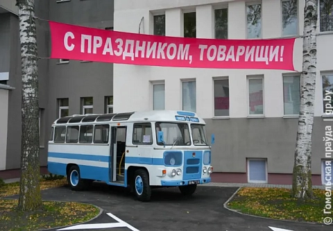 Билет в СССР: в Гомеле открыли уникальный музей ретротехники под открытым небом