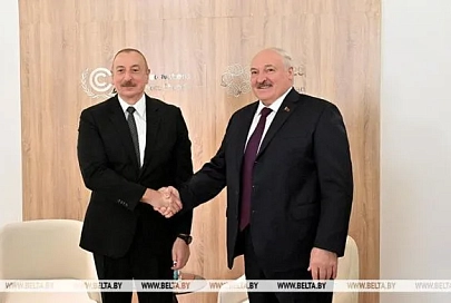 Лукашенко и Алиев провели в Баку переговоры