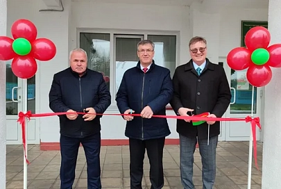 В Красном Береге Жлобинского района открыли обновленную сельскую участковую больницу