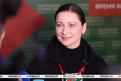 Анна Лукашенко: после Орши "Марафон единства" приедет в Барановичи и Брест