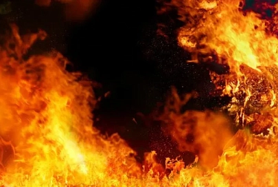 В Мозырском районе при пожаре погиб мужчина
