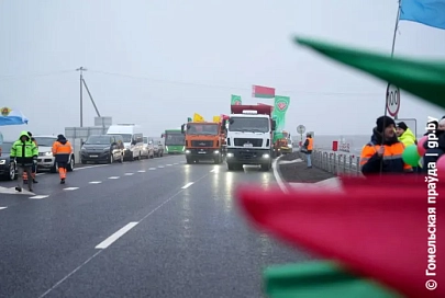 Водители, вперед: после капитального ремонта в Речицком районе открыли участок дороги M-10