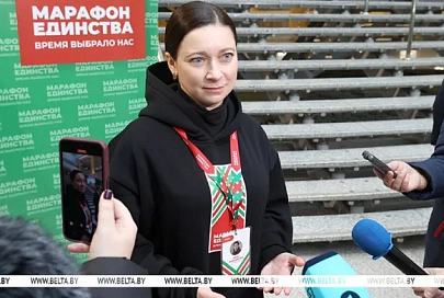 "Мы реализовали все, что планировали, и даже больше": Анна Лукашенко об итогах "Марафона единства"