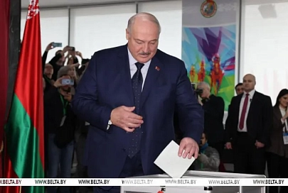 Лукашенко проголосовал на президентских выборах