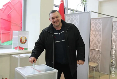 Олимпийский чемпион Игорь Макаров проголосовал за спортивную, свободную и мирную Беларусь