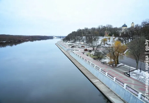 Красивые реалистичные снимки зимнего Гомеля