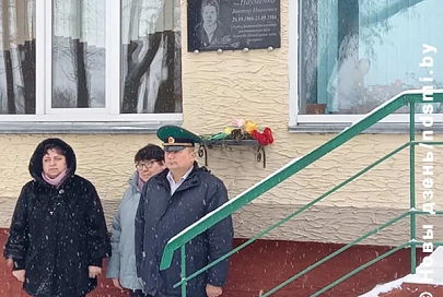 В Жлобинском районе почтили память воина-интернационалиста Виктора Науменко