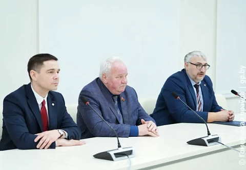 В ГГУ имени Ф. Скорины прошла встреча студентов с воинами-интернационалистами
