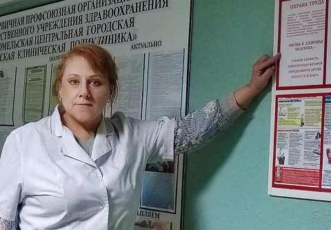 Валентина Федун из Гомельской центральной городской детской клинической поликлиники – лучший общественный инспектор здравоохранения региона